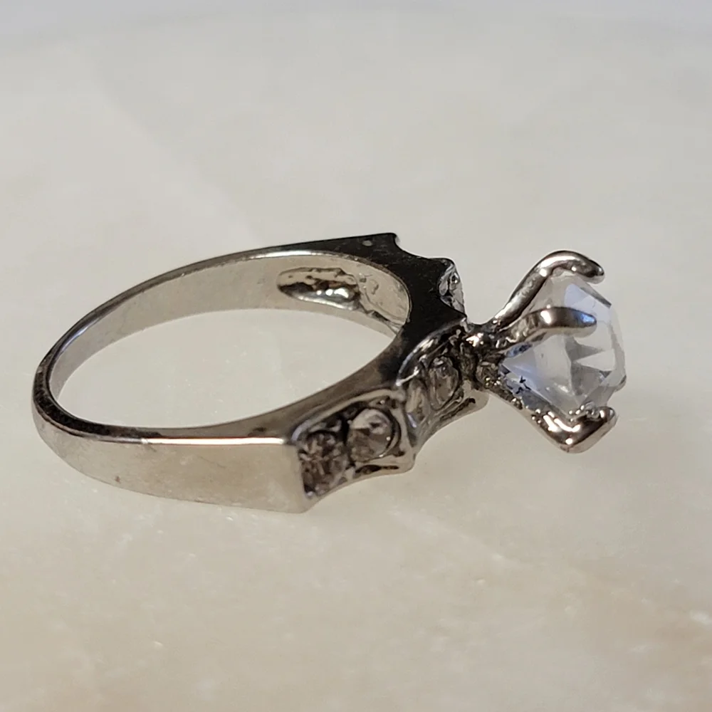 Fashion Rings Faux Bridal Set
